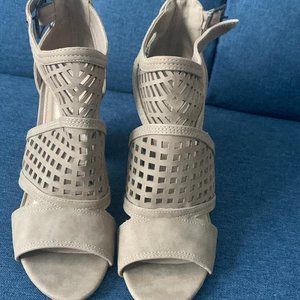 Cage Heeled Sandals